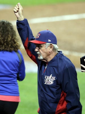 "These players that are here are the only ones I care about now," says Team USA manager Jim Leyland.