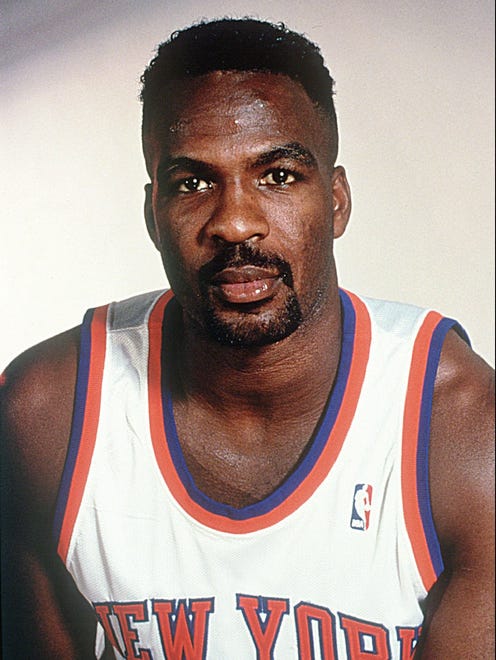 1994-95 file photo, the New York Knicks' Charles Oakley.