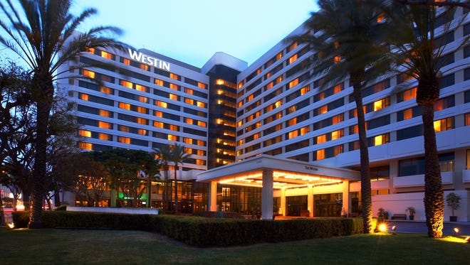 The Westin Los Angeles Airport was the most in demand hotel in LA on Expedia's list.
