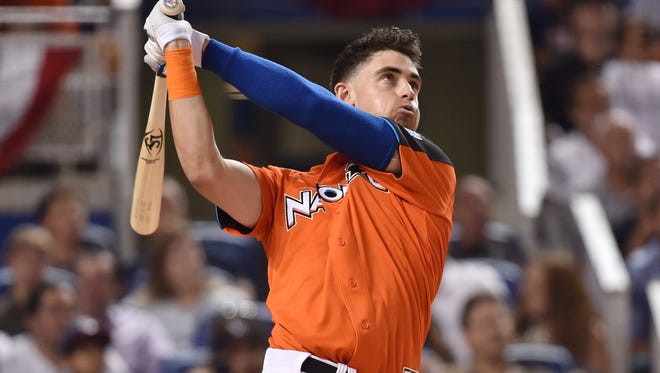 July 10: Cody Bellinger, with 25 home runs at the All-Star break, participates in the Home Run Derby. He falls to Aaron Judge in the second round.