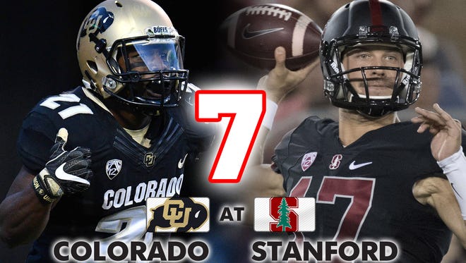 7. Colorado at Stanford (Saturday at 3 p.m. ET, Pac-12 Network)