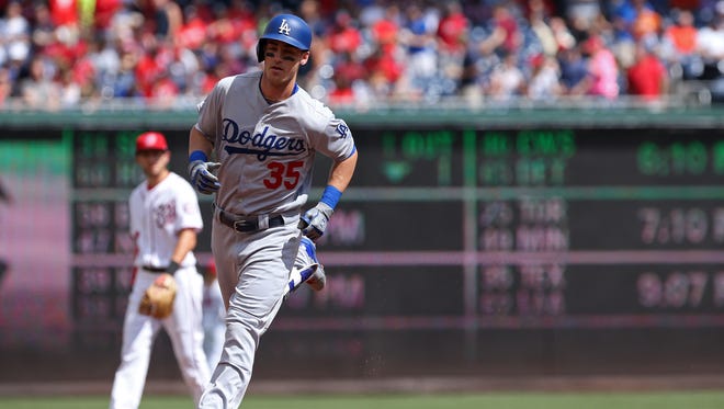 Sept. 16: Cody Bellinger ties NL record for home runs (38) -- matching Boston Brave Wally Berger (1930) and Reds slugger Frank Robinson (1956).