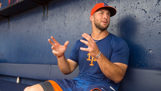 "This journey for me isnÕt just about the destination, itÕs about every single day, itÕs about the competition, you know, against the pitcher, itÕs about the comradery with my teammates, itÕs about enjoying every moment," said Tim Tebow, St. Lucie Mets outfielder, about his baseball career in an exclusive interview with TCPalm sports multimedia journalist Jon Santucci on Thursday, July 20 at First Data Field in Port St. Lucie. "Wherever it ends IÕm gonna have fun and not worry about the destination but IÕm gonna have a really enjoyable time in the journey," Tebow said.