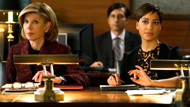Diane Lockhart (Christine Baranski, left),  who moved with Lucca Quinn (Cush Jumbo), to CBS All Access series 'The Good Fight.'