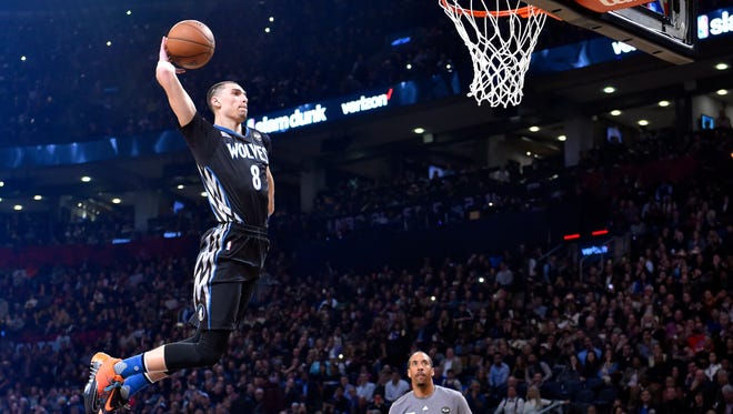 2016: Zach LaVine took home the title for the second year in a row, winning the contest in Toronto.