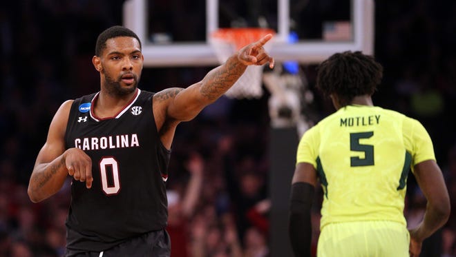 South Carolina defeated Baylor in the Sweet 16.