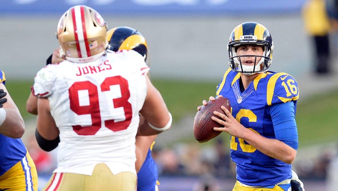 28. Rams: All eyes will be on Jared Goff's development as Sean McVay, the NFL's youngest head coach ever, takes over. But Wade Phillips' impact on the defense and DT Aaron Donald also bears watching.