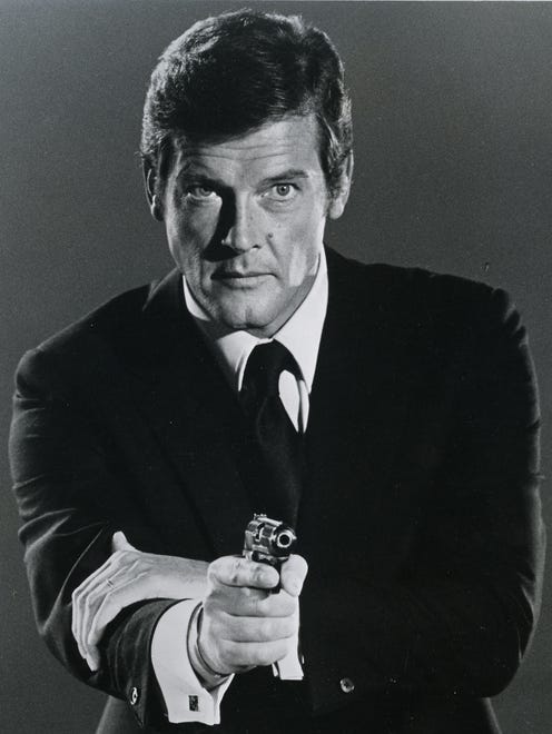 Roger Moore is James Bond, agent 007 in this 1972 image.