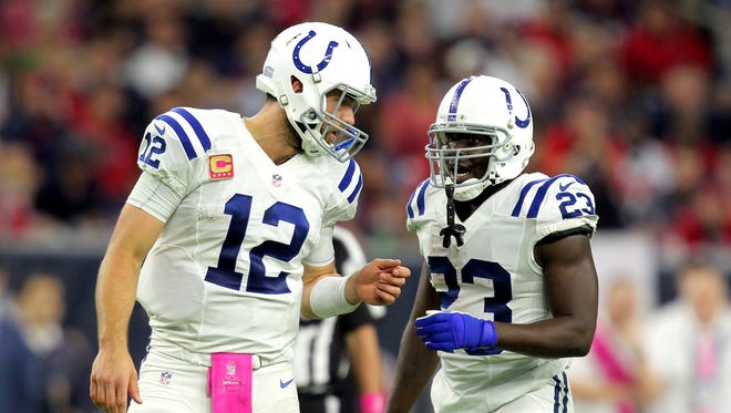 24. Colts (24): The Colts have now had two 100-yard rushers in the Andrew Luck era ... both times coming at Houston ... both times occurring in defeat.