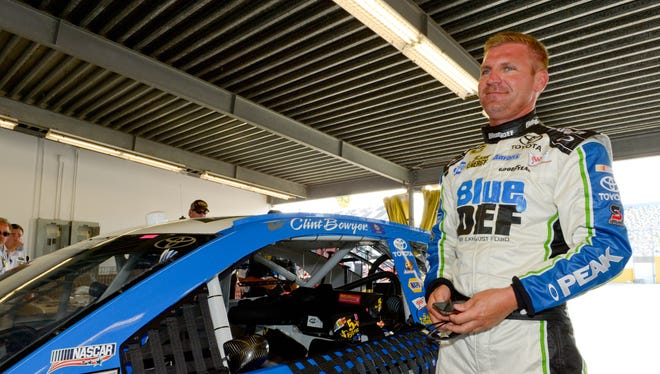 Clint Bowyer, born May 30, 1979 in Emporia, Kan., became a full-time NASCAR Cup Series driver in 2006.