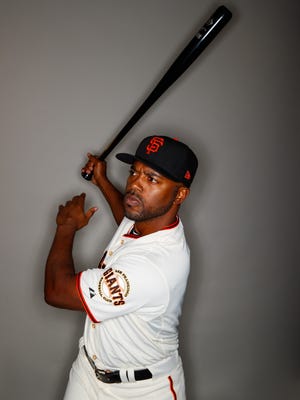 "I’m not ready for this jersey to come off my back yet," says Jimmy Rollins, 38, bidding for a Giants roster spot.