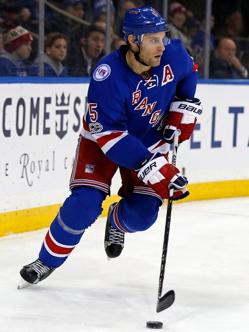 Defenseman Dan Girardi. The Rangers bought out the rest of his contract (three years).