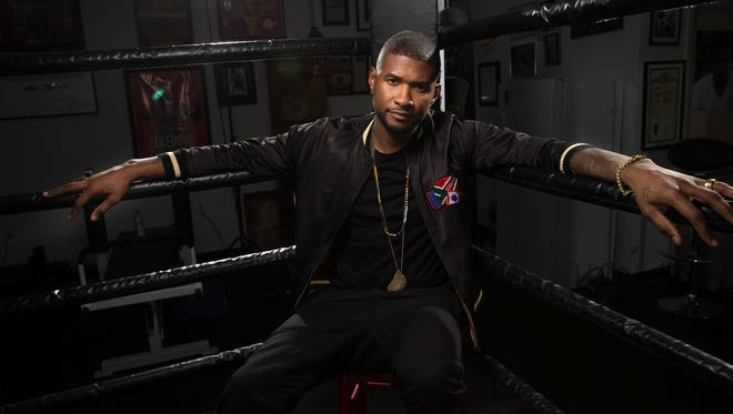 Usher Raymond shows more than boxing skills in 'Hands of Stone.'