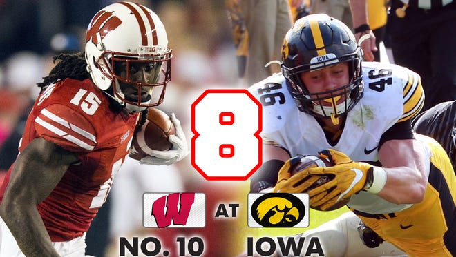 8. No. 10 Wisconsin at Iowa (Saturday at noon ET, ESPN)