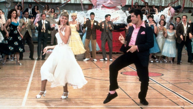 Olivia Newton-John and John Travolta in "Grease."