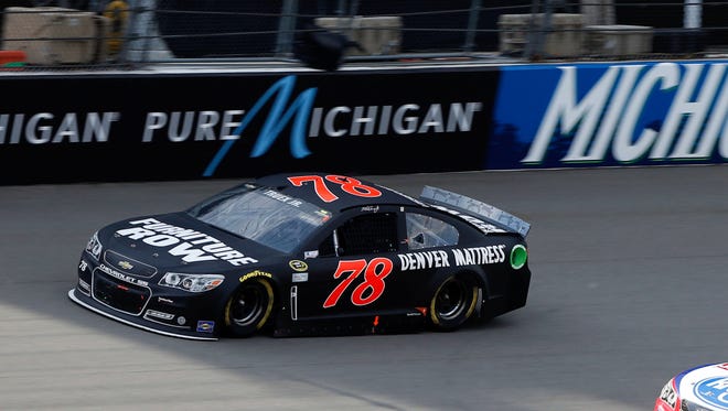 With a third-place finish at Michigan International Speedway on June 14, 2015, Martin Truex Jr. became the first driver since Richard Petty in 1969 to record 14 top-10 finishes in the first 15 races of a season.