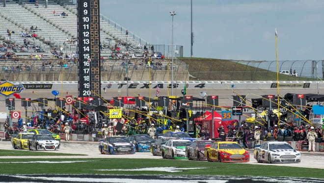 April 8: O'Reilly Auto Parts 500 at Texas Motor Speedway (2 p.m., Fox Sports 1).