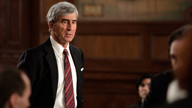 Executive Assistant District Attorney Jack McCoy (Sam Waterston)  of NBC's 'Law and Order,' who worked his way up in office.