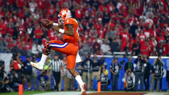 Clemson QB Deshaun Watson is in with his second TD.