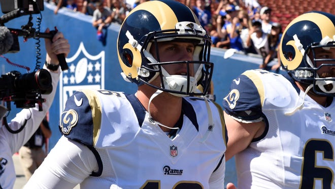 Rams rookie QB Jared Goff has yet to take a regular-season snap.