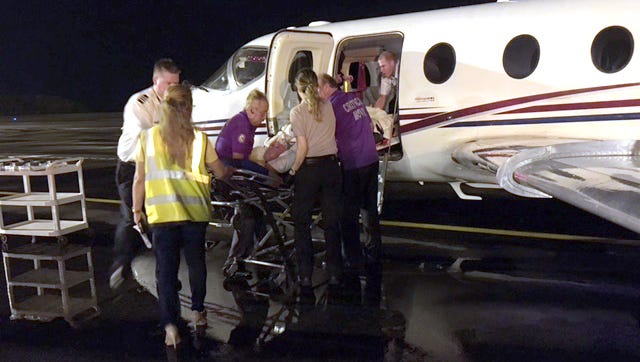 Rick Autrey is put on a medivac jet to take him back to the United States. Autrey, from Dallas, was at the Hard Rock Hotel Riviera Maya in May. He was drinking rum and Cokes with a friend and nearly drowned. He was pulled from the water, blue with no pulse.