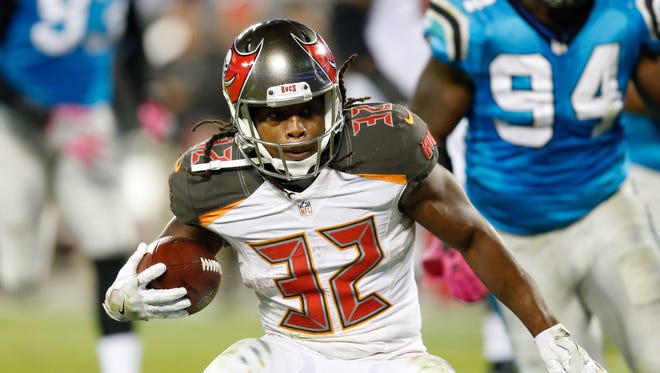 26. Buccaneers (22): A team that's been too reliant on the pass might suddenly have a nice little backfield with Doug Martin poised to join Jacquizz Rodgers.