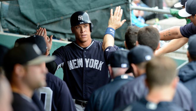 2013: Aaron Judge was drafted by the Yankees in the first round of the 2013 draft.