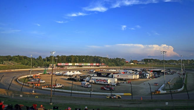 A general view of Eldora Speedway in 2013.