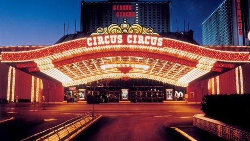 The No. 1 most in demand hotel in Las Vegas, according to Expedia data, is Circus Circus.