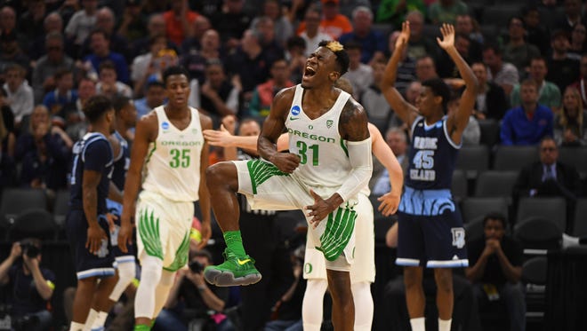 Oregon defeated Rhode Island in the round of 32.