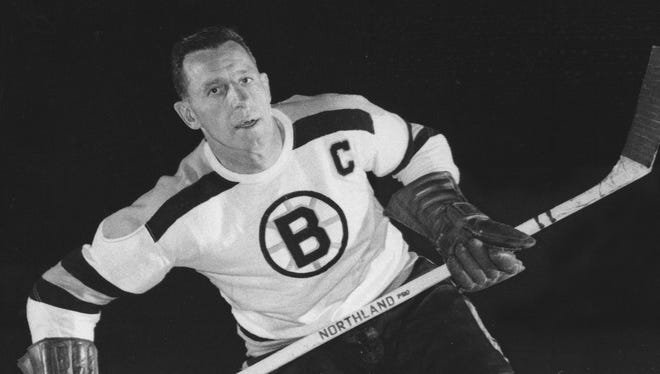Milt Schmidt, hockey, 1918-2017.